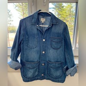 JCrew Denim Chore Jacket